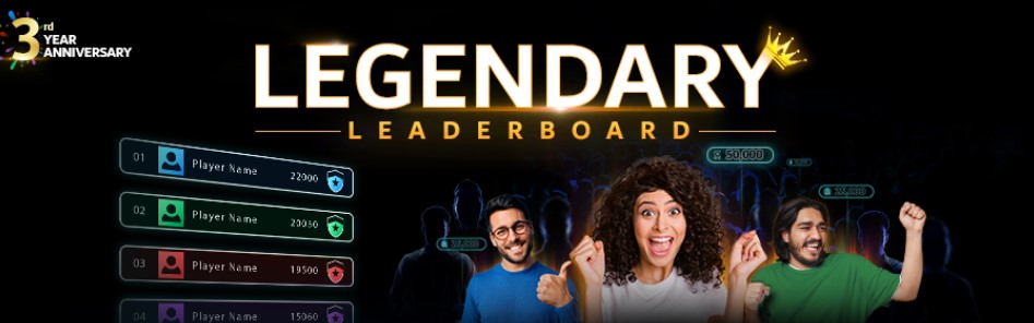 legendary leaderboard winners